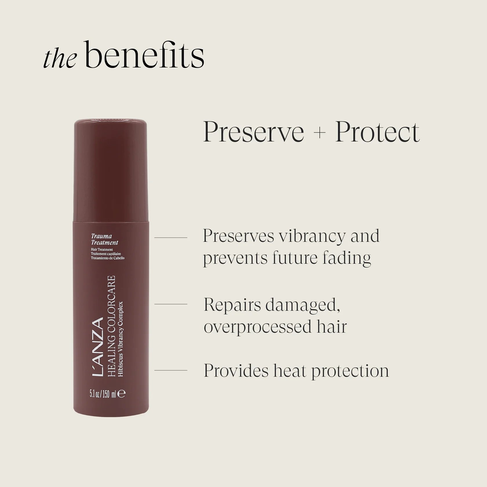 L'ANZA Healing Strength Trauma Treatment – Intensieve Haarherstel Treatment voor Beschadigd Haar