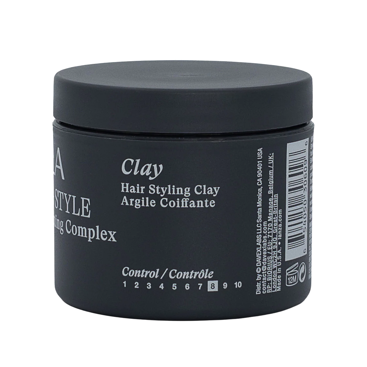 L'ANZA Healing Style Clay 100ml / 3.4oz – Matte Styling Clay met Sterke Hold – Professionele Haarwax – Nieuwe Verpakking