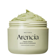 Arencia Fresh Green Rice Mochi Cleanser 120 g – Zachte Reinigingscrème met Groene Rijst voor Stralende Huid