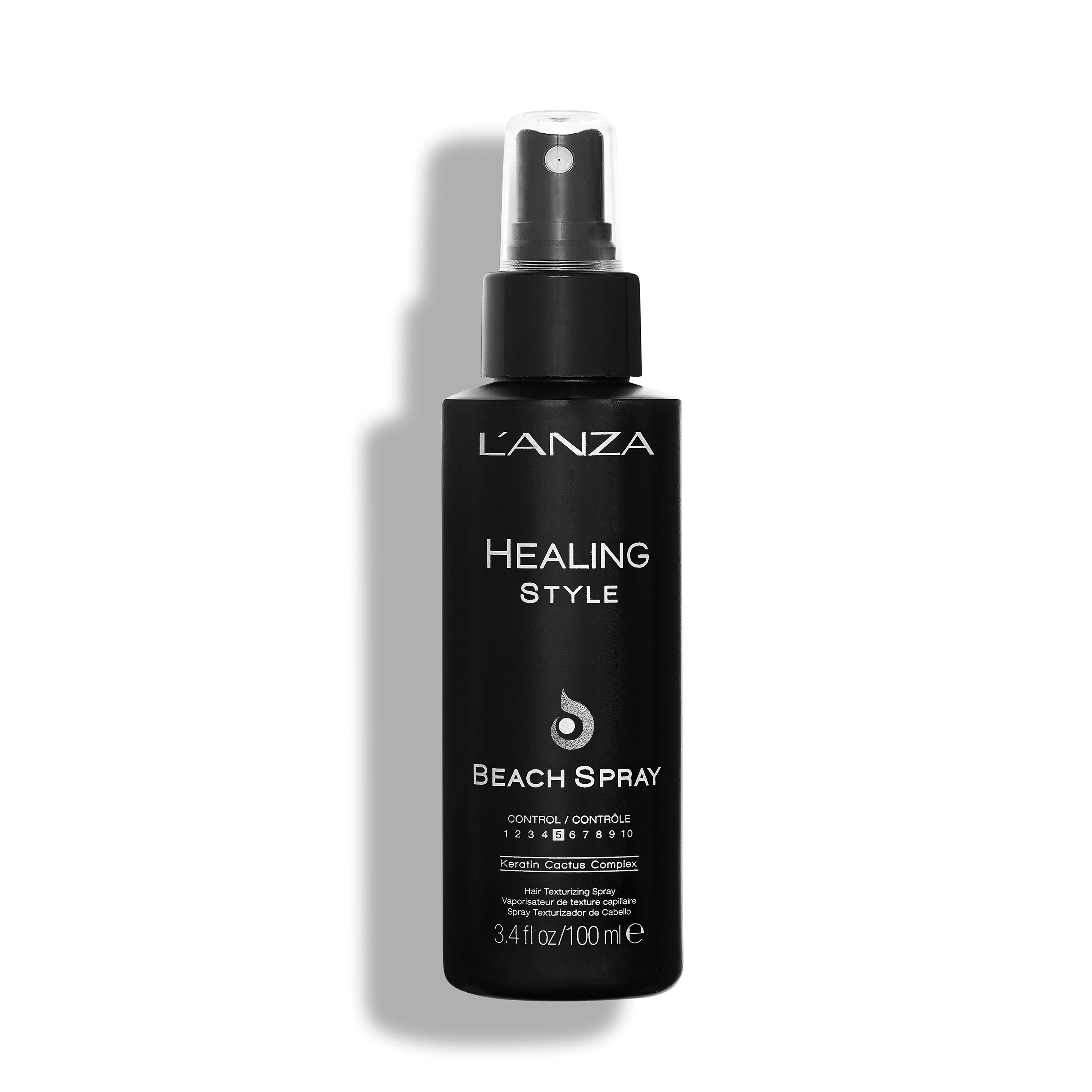 L'ANZA Healing Style Beach Spray 100ml / 3.4oz – Texturizing Zeezout Spray voor Strandlook – Nieuwe Verpakking