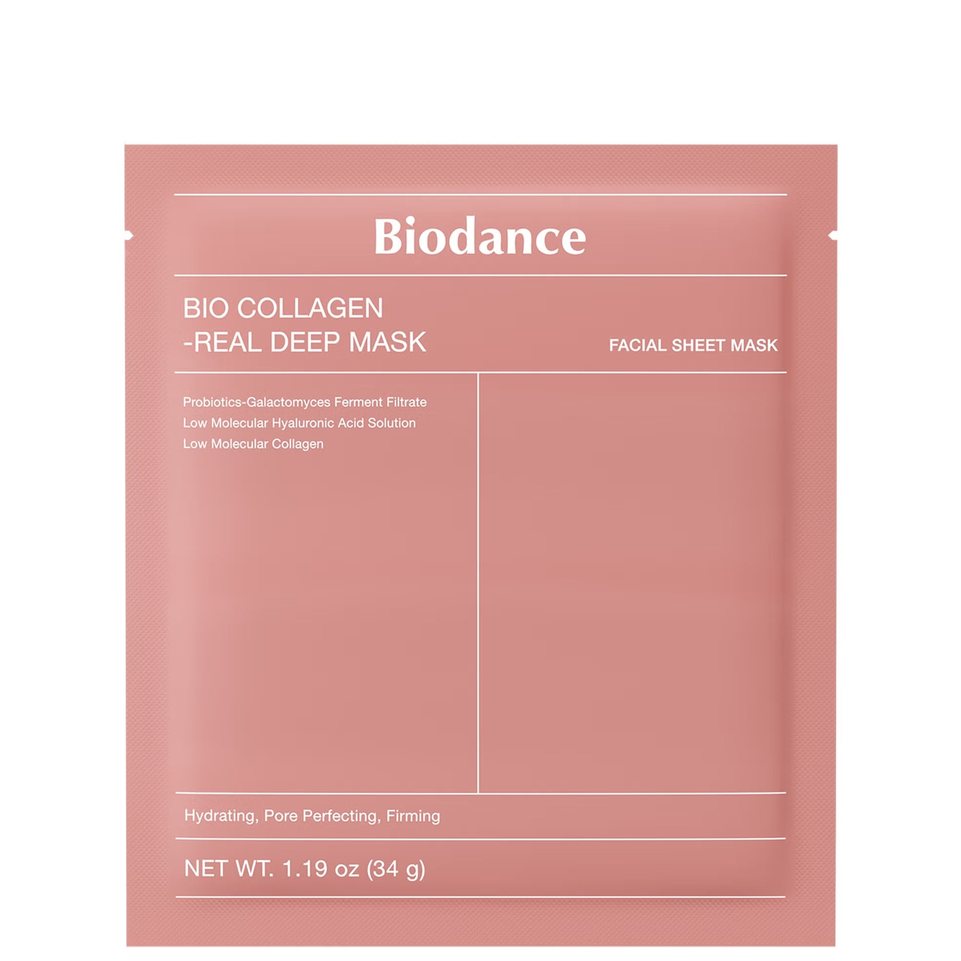 Biodance Bio Collagen Real Deep Mask 4 stuks – Intens Hydraterend Collageen Gezichtsmasker