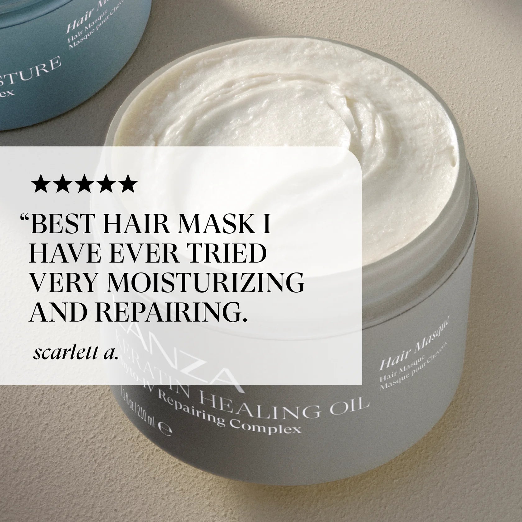 L’Anza Keratin Healing Oil Intensive Hair Masque – Intensief Herstel & Voeding voor Beschadigd Haar